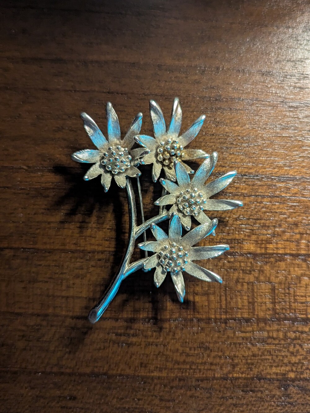 MCM Judy Lee Floral Broche
